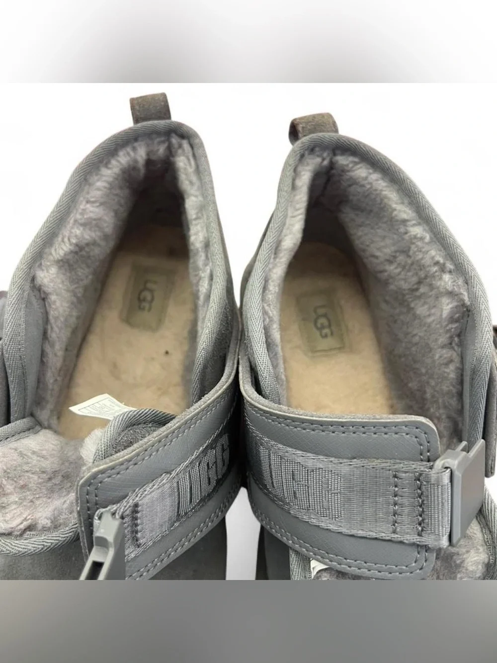 Mens UGG Neumel SnapBack Gray Winter boots size 12